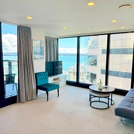 Magnificent Skytower, Sea, Habour View In Cbd Daire Auckland Dış mekan fotoğraf