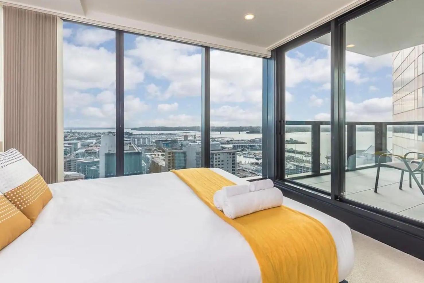 Magnificent Skytower, Sea, Habour View In Cbd Daire Auckland Dış mekan fotoğraf