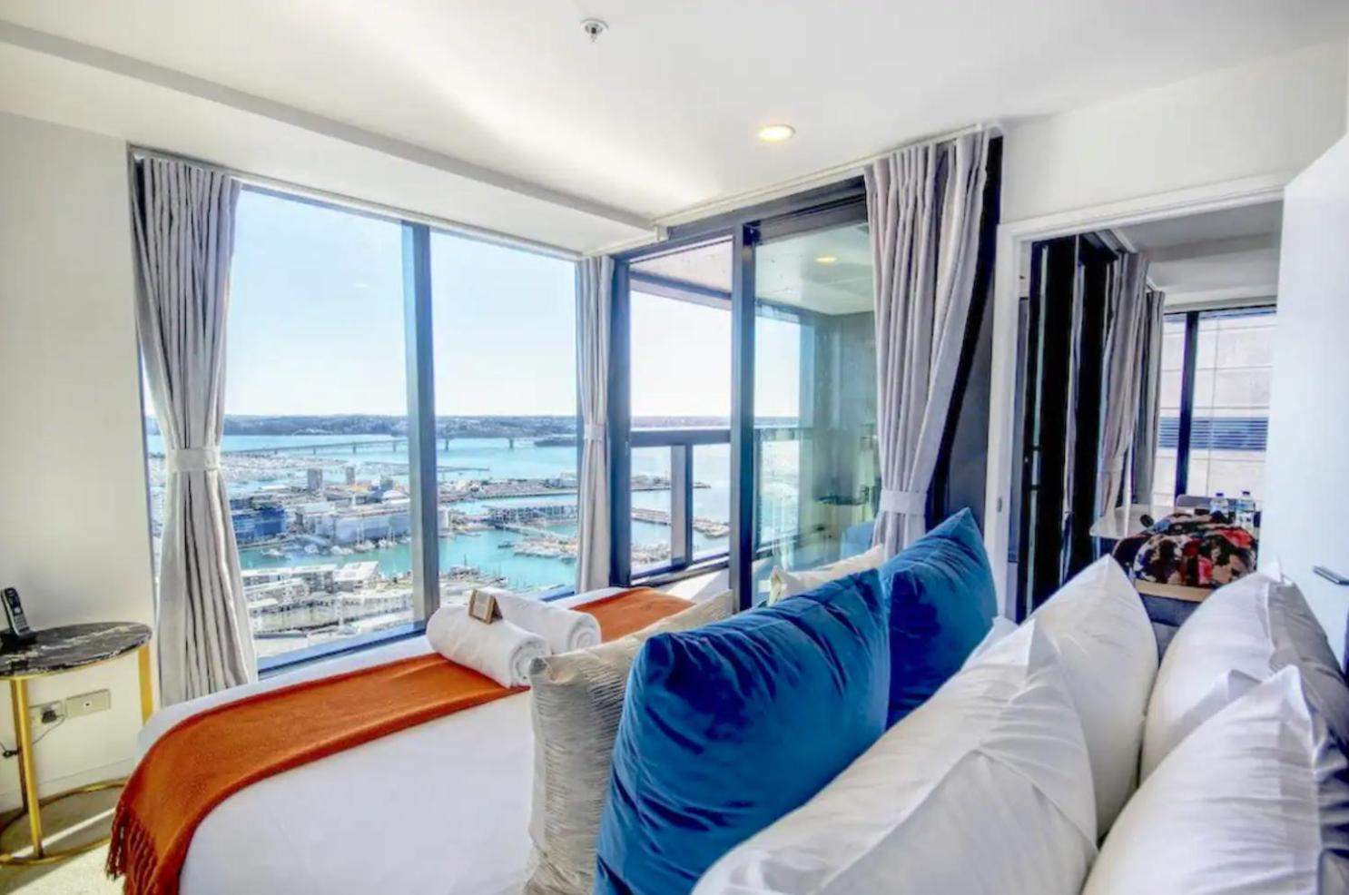 Magnificent Skytower, Sea, Habour View In Cbd Daire Auckland Dış mekan fotoğraf