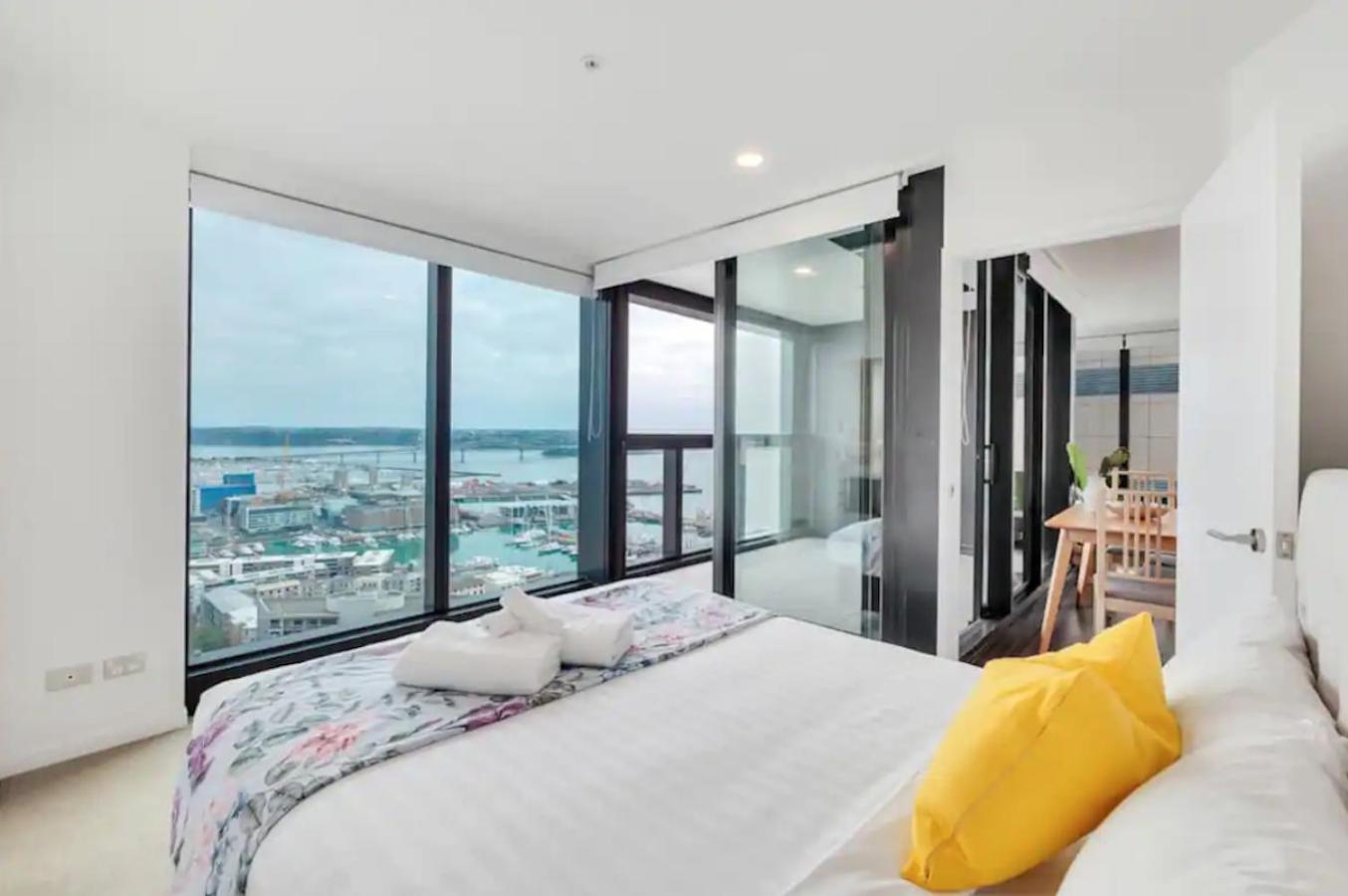 Magnificent Skytower, Sea, Habour View In Cbd Daire Auckland Dış mekan fotoğraf