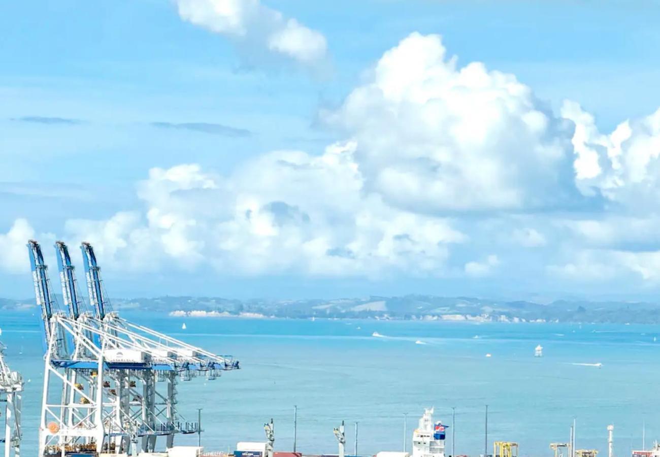 Magnificent Skytower, Sea, Habour View In Cbd Daire Auckland Dış mekan fotoğraf