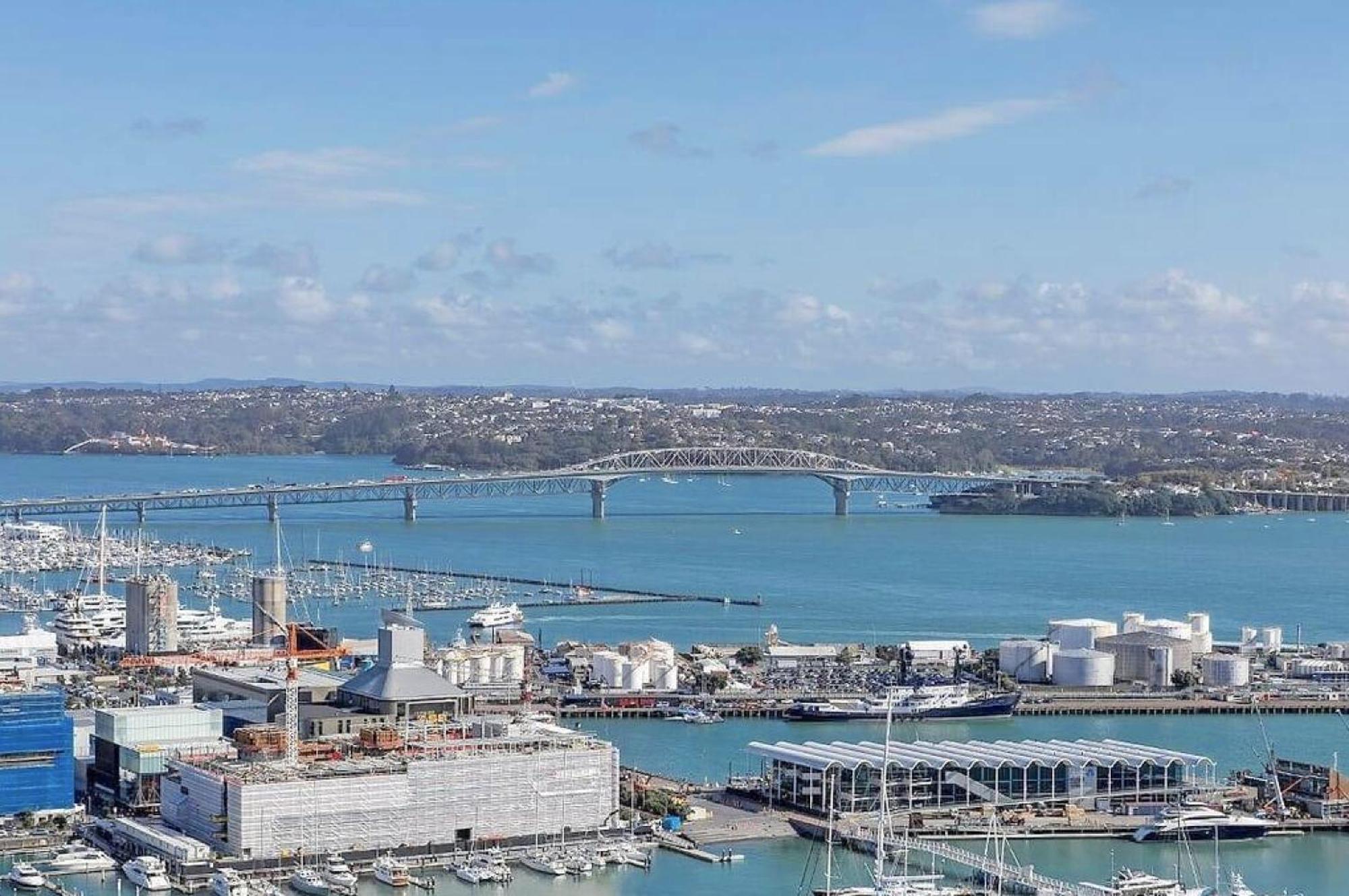 Magnificent Skytower, Sea, Habour View In Cbd Daire Auckland Dış mekan fotoğraf